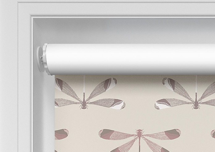 Dragonfly Print, Estate Pink - Twist&Fit Roller Blind - Image 10